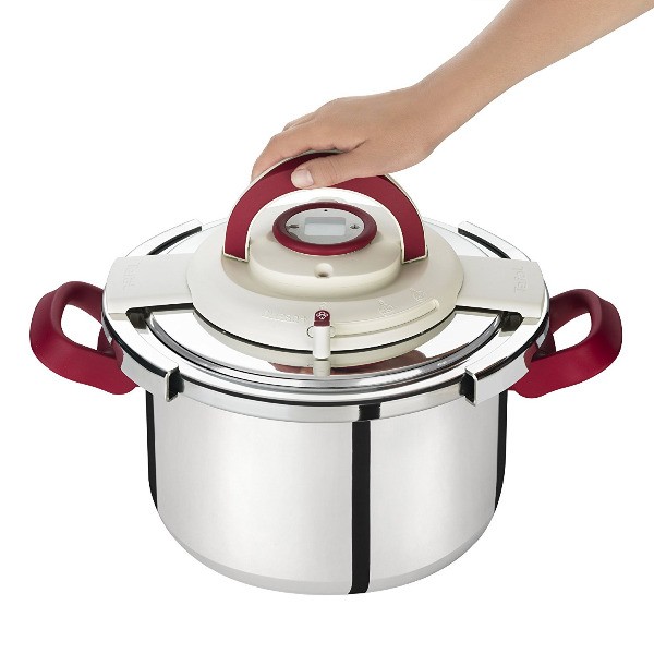 COCOTTE CLIPSO   PRECISION poingée rouge 8L  